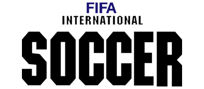 FIFA International Soccer logo for Sega Mega Drive